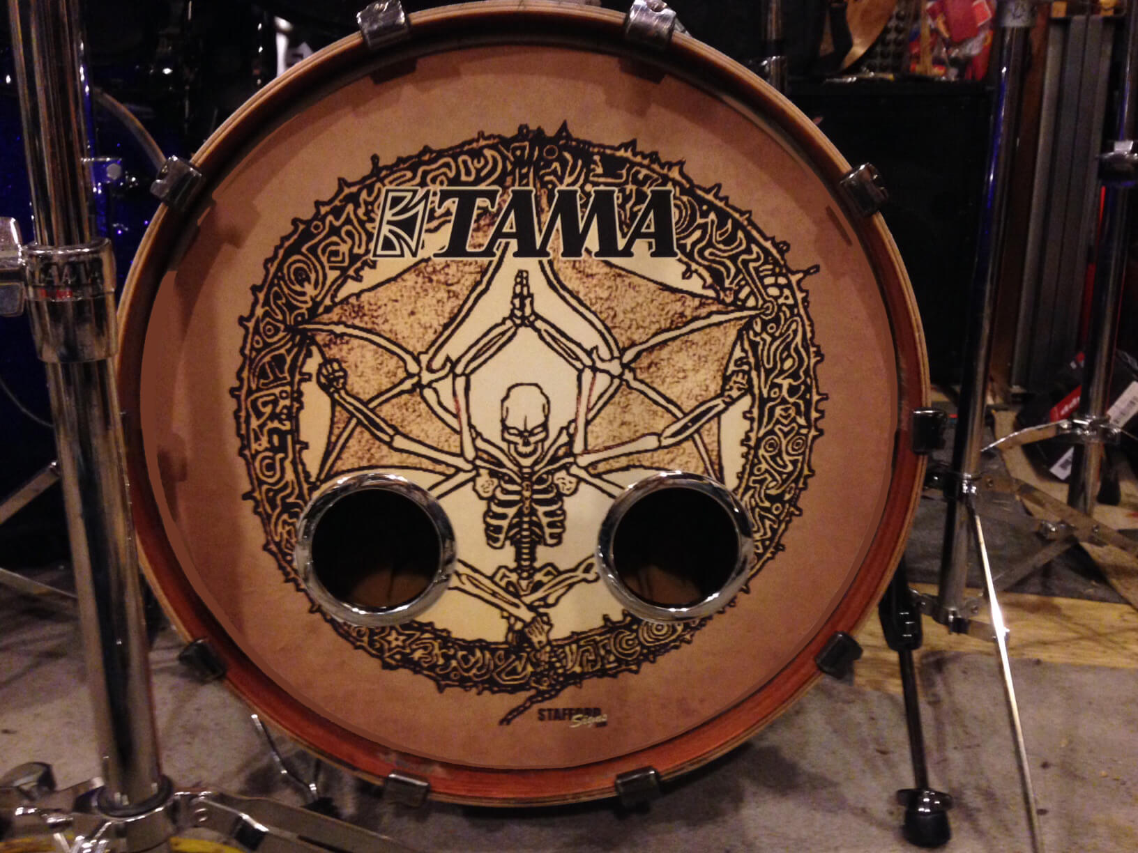 Stafford Signs Custom Static Cling Drum Decals